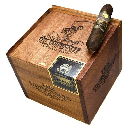 The Tabernacle Broadleaf Goliath 5 x 58 Perfecto Cigars Box of 25