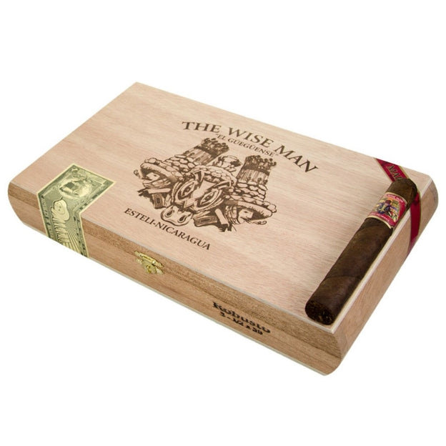 The Wise Man El Gueguense Maduro Robusto 5 1/2 x 50 Cigars Box of 25