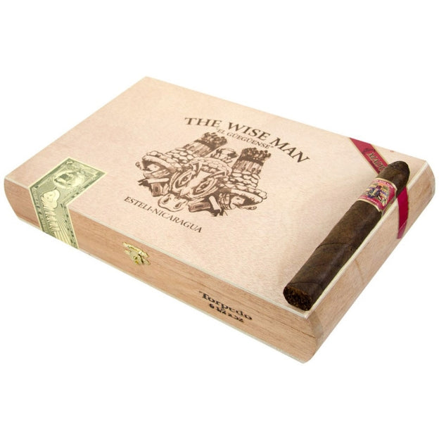 The Wise Man Maduro Torpedo 6 1/4 x 52 Cigars Box of 25