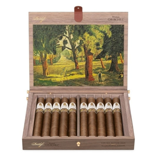 Davidoff Winston Churchill Limited Edition 2025 The Artist Churchill 7 x 48 Cigars Box of 10