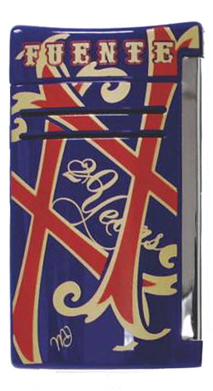 S.T. Dupont MaxiJet Cigar Torch Lighter Fuente Fuente Opus X Blue