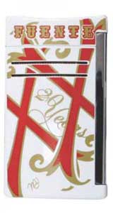 S.T. Dupont MaxiJet Cigar Torch Lighter Fuente Fuente Opus X White