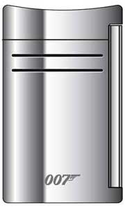 S.T. Dupont MiniJet Cigar Torch Lighter James Bond 007 Chrome