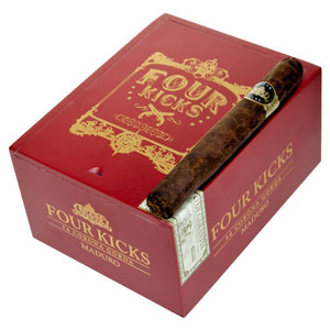 Four Kicks Maduro Corona Gorda Cigars