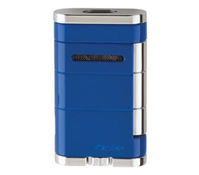 Xikar Allume Double Flame Cigar Torch Lighter Blue