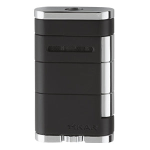 Xikar Allume Single Flame Cigar Torch Lighter Black