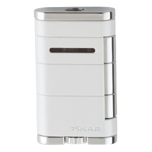 Xikar Allume Single Flame Cigar Torch Lighter White