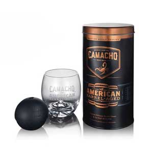 Camacho American Barrel Aged Rocks Glasses