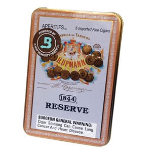 H Upmann 1844 Reserve Aperitifs Cigars Tin of 6