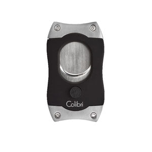 Colibri S Cut Black and Chrome Cigar Cutter