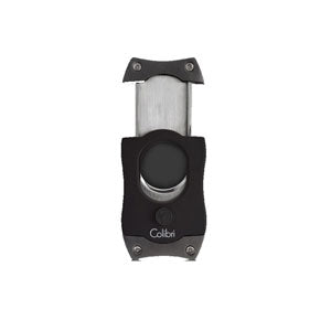 Colibri S EZ Cut Black and Gunmetal Cigar Cutter