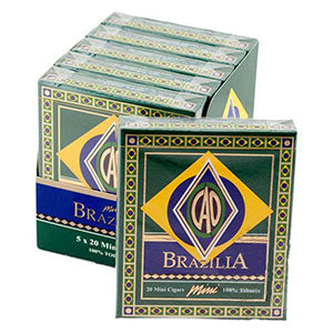 CAO Brazilia Mini 5 Packs of 20