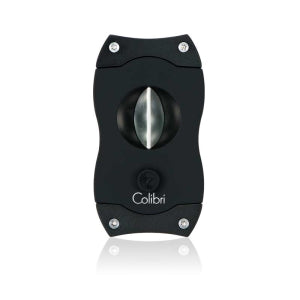 Colibri V Cut Cigar Cutter Black