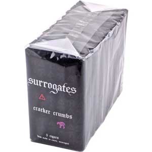 Surrogates Cracker Crumbs Small Cigars 10 Packs of 5