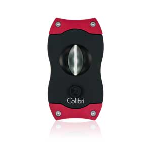 Colibri V Cut Cigar Cutter Red