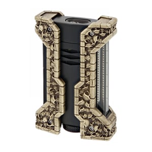 S.T. Dupont Haute Creation DEFI XXTREME Dual-Flame Skulls Lighter