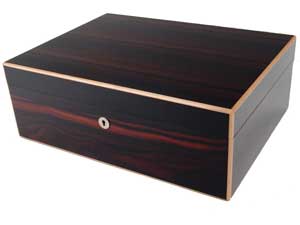 Ebony 100 Count Humidor