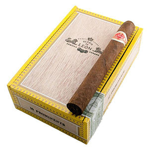 Curivari Gloria De Leon Prominente 6 3/4 x 54 Cigars Box of 10