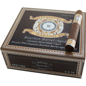 Perdomo Habano Bourbon Aged Maduro Epicure 6 x 54 Epicure Cigars Box of 24