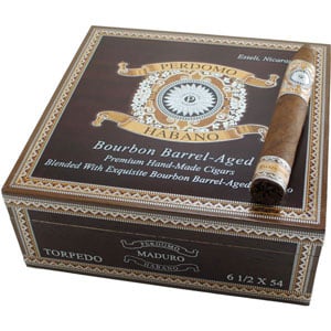 Perdomo Habano Bourbon Aged Maduro Torpedo Cigars