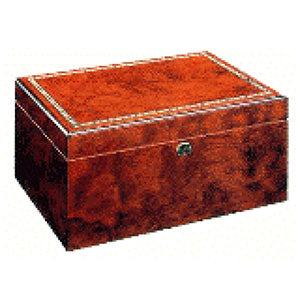 Burlwood 20 count Humidor