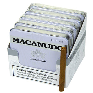 Macanudo Inspirado White Minis 5 Tins