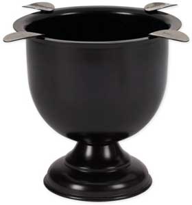 Stinky Tall Jet Black Cigar Ashtray