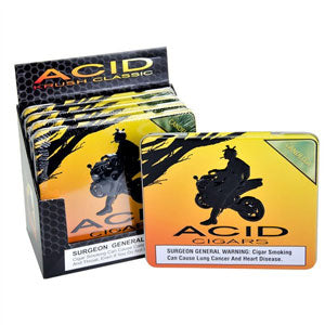 Acid Krush Green Candella Cigarillos 5 Tins of 10