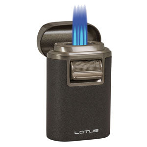 Vertigo Brawn Cigar Torch Table Lighter Black