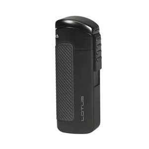 Lotus CEO Triple Torch Cigar Lighter Black