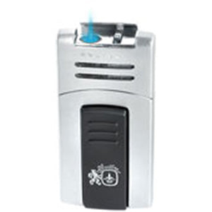 Colibri Quantum Syndicate Cigar Torch Lighter Satin Silver