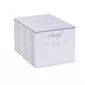 Davidoff Silver Mini Cigarillos 10 Packs of 10