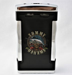 Tommy Bahama Marlin Cigar Torch Table Lighter Black