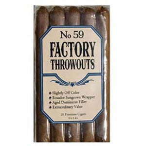 Factory Throwouts No.59 Natural Bundle Cigars