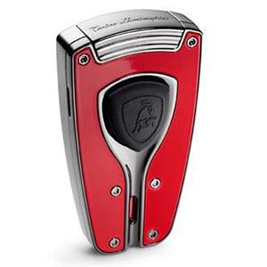 Lamborghini Forza Cigar Torch Lighter Red Lacquer