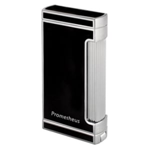 Prometheus Ultimo Black Lacquer Cigar Torch Lighter