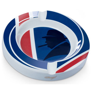 Davidoff Limited Edition Winston Churchill Union Jack Porcelain Ashtray