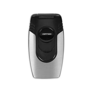 Vertigo Goliath 4 Torch Flame Lighter Brushed Gunmetal