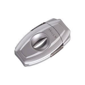 Xikar VX2 Metal V-Cutter Silver