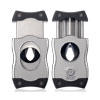 Colibri SV Two-in-one V-Cut and Straight Cutter Chrome and Black