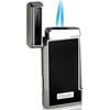 Tyros Black Lacquer Double Torch Lighter