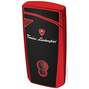 Lamborghini Magione Cigar Torch Lighter Black and Red