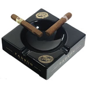 Padron Black Gloss Ceramic Cigar Ashtray