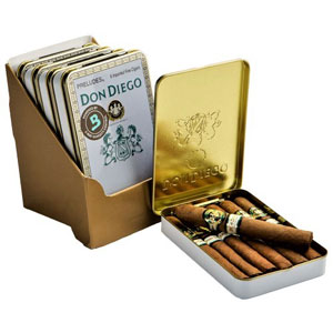 Don Diego Preludes 5 Tins of 6