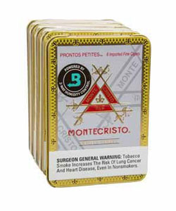 Montecristo White Prontos Petites Cigars 6 Tins of 5