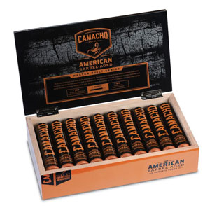 Camacho American Barrel Aged Robusto Tubo Cigars