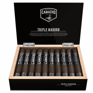 Camacho Triple Maduro Robusto Cigars