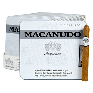 Macanudo Inspirado White Cigarillos 10 Tins