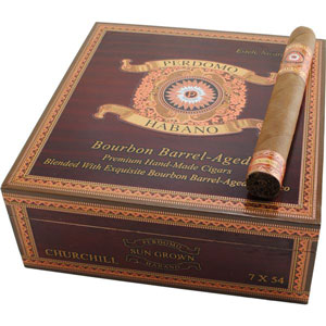 Perdomo Habano Bourbon Aged Sungrown Churchill Cigars